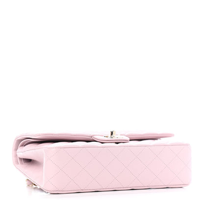 Chanel Caviar Quilted Medium Double Flap Light Pink 3 of 4
