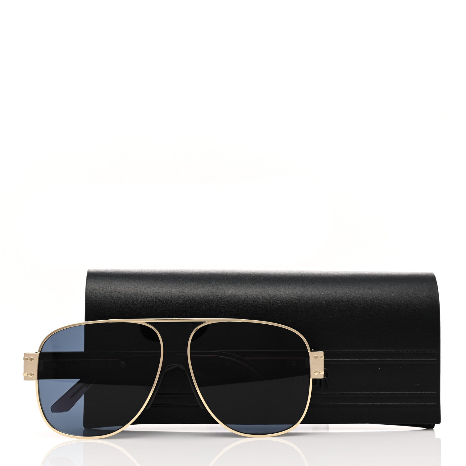 Christian Dior Diorsignature A3U Sunglasses Gold Gradient Smoke 6 of 6