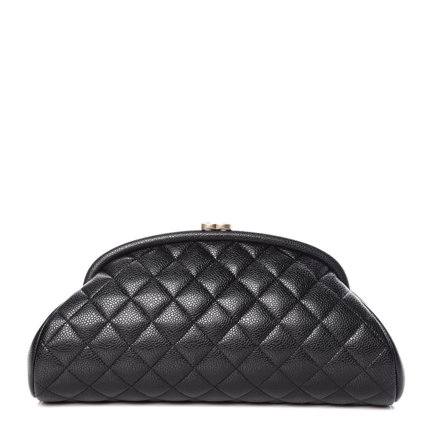 Chanel Caviar Quilted Timeless Clutch Black 1 of 10