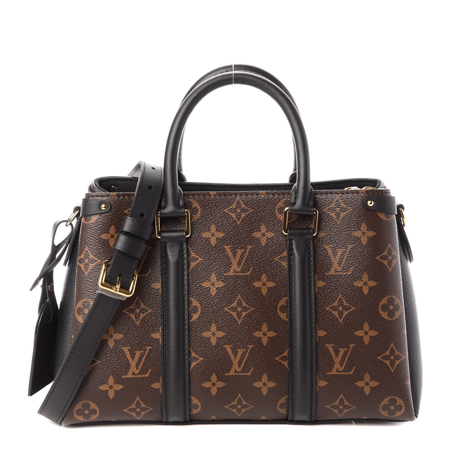 Louis Vuitton Monogram Soufflot BB Black 1 of 9