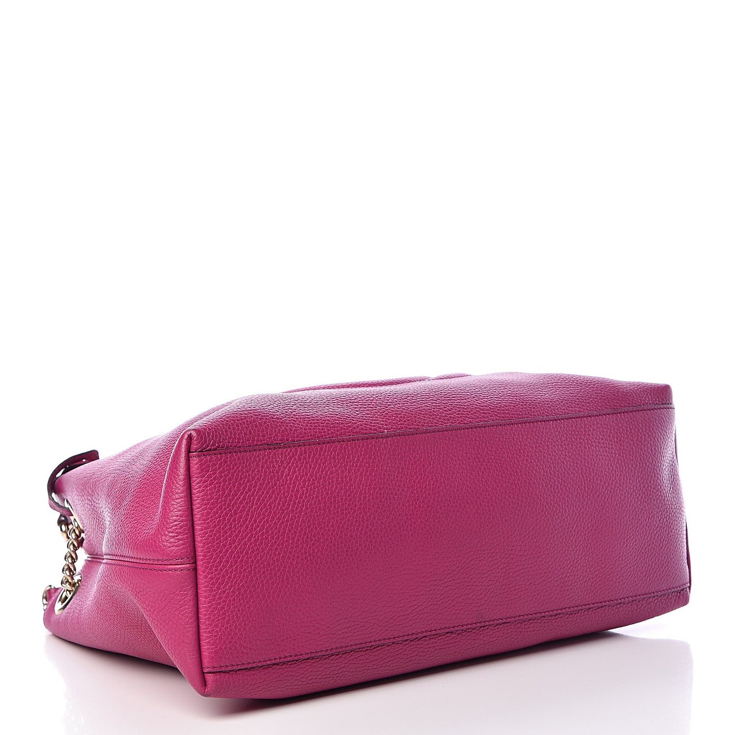 Cellarius Calfskin Medium Soho Chain Shoulder Bag Bright Bouganville