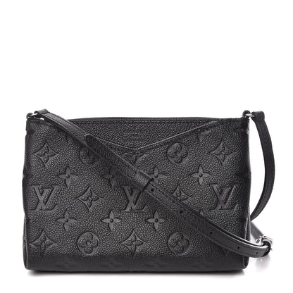 Louis Vuitton Empreinte Pallas Crossbody Black 1 of 9