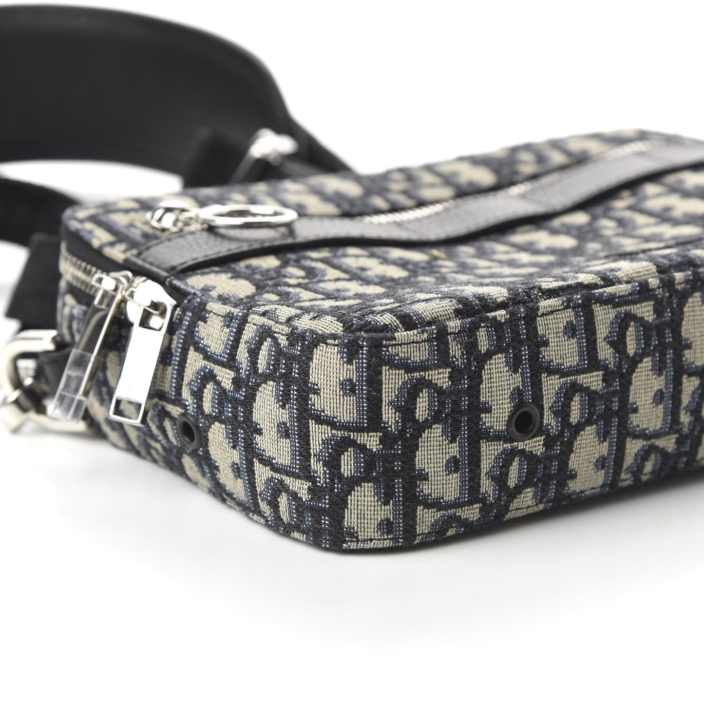 HOMME Oblique Safari Messenger Blue