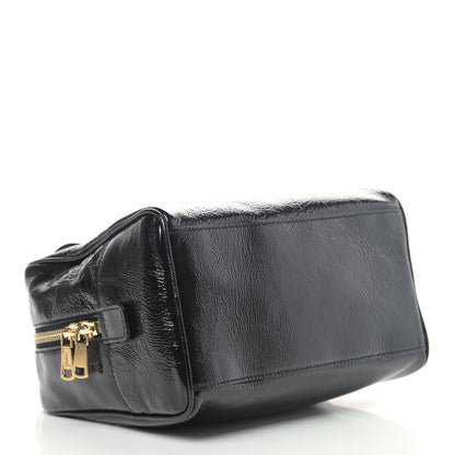 Saint Laurent Textured Patent Mini Y-Mail Tote Black 3 of 4