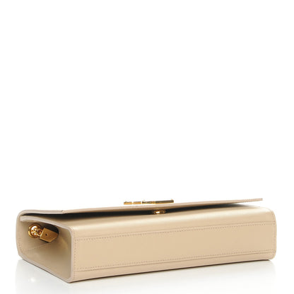 Saint Laurent Grain De Poudre Medium Monogram Kate Satchel Nude Powder 4 of 8