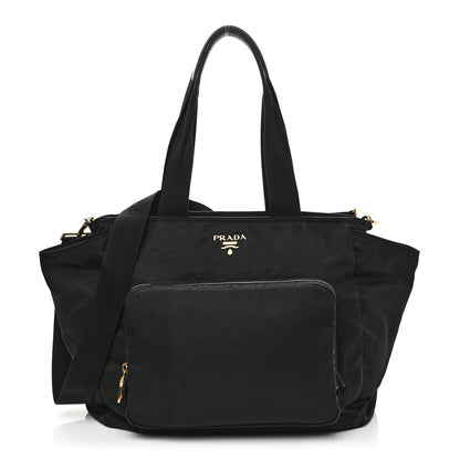 Prada Nylon Vela Baby Bag Black 1 of 10