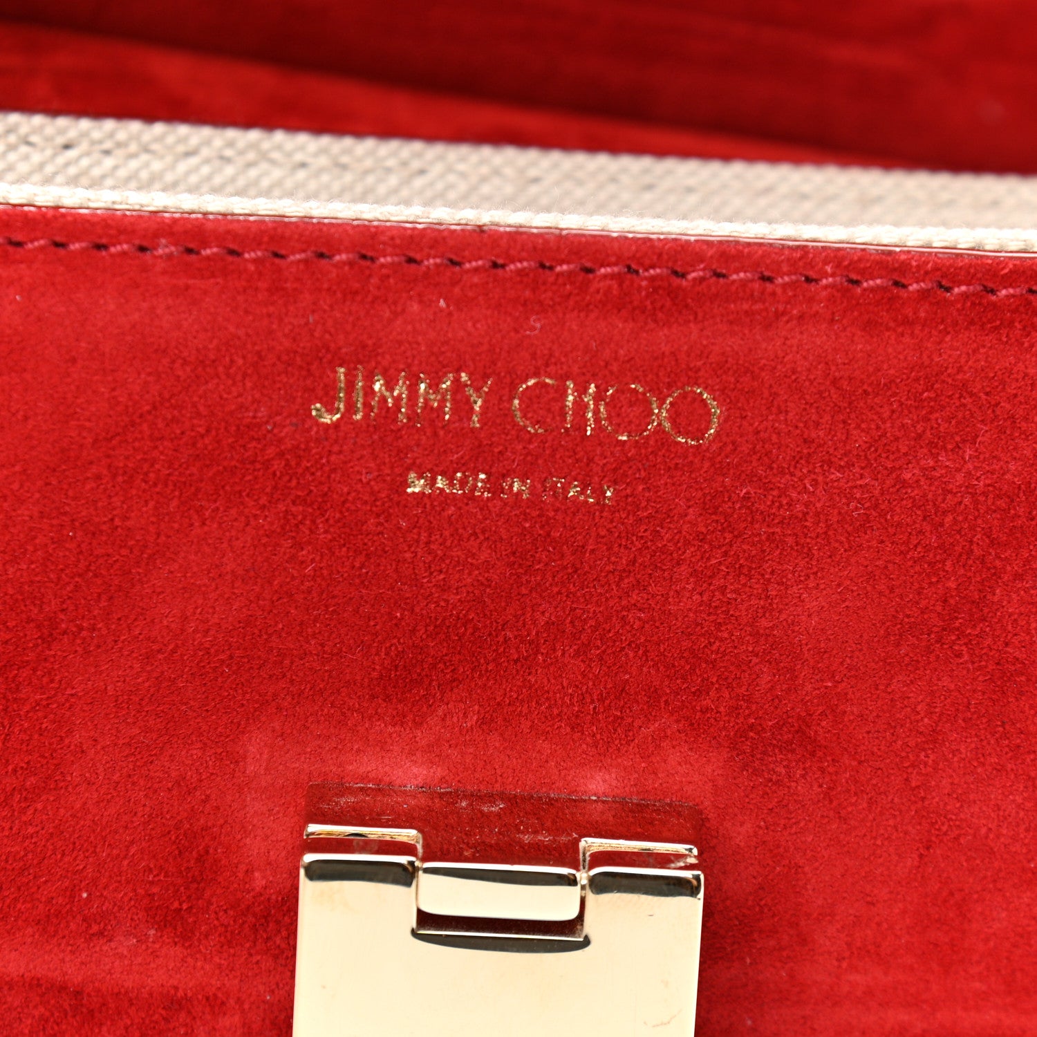 Jimmy Choo Suede Rebel Crossbody Bag Red 6 of 10