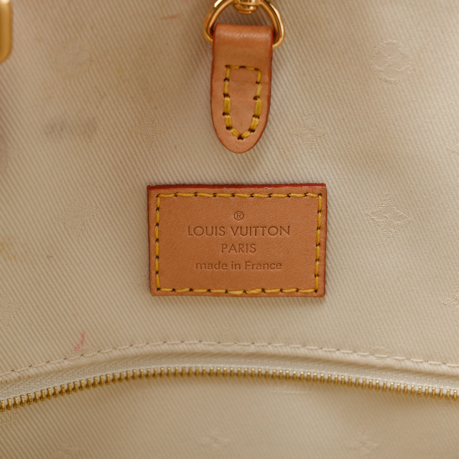 Louis Vuitton Monogram Jacquard Nautical Onthego MM Multicolor Beige 7 of 12