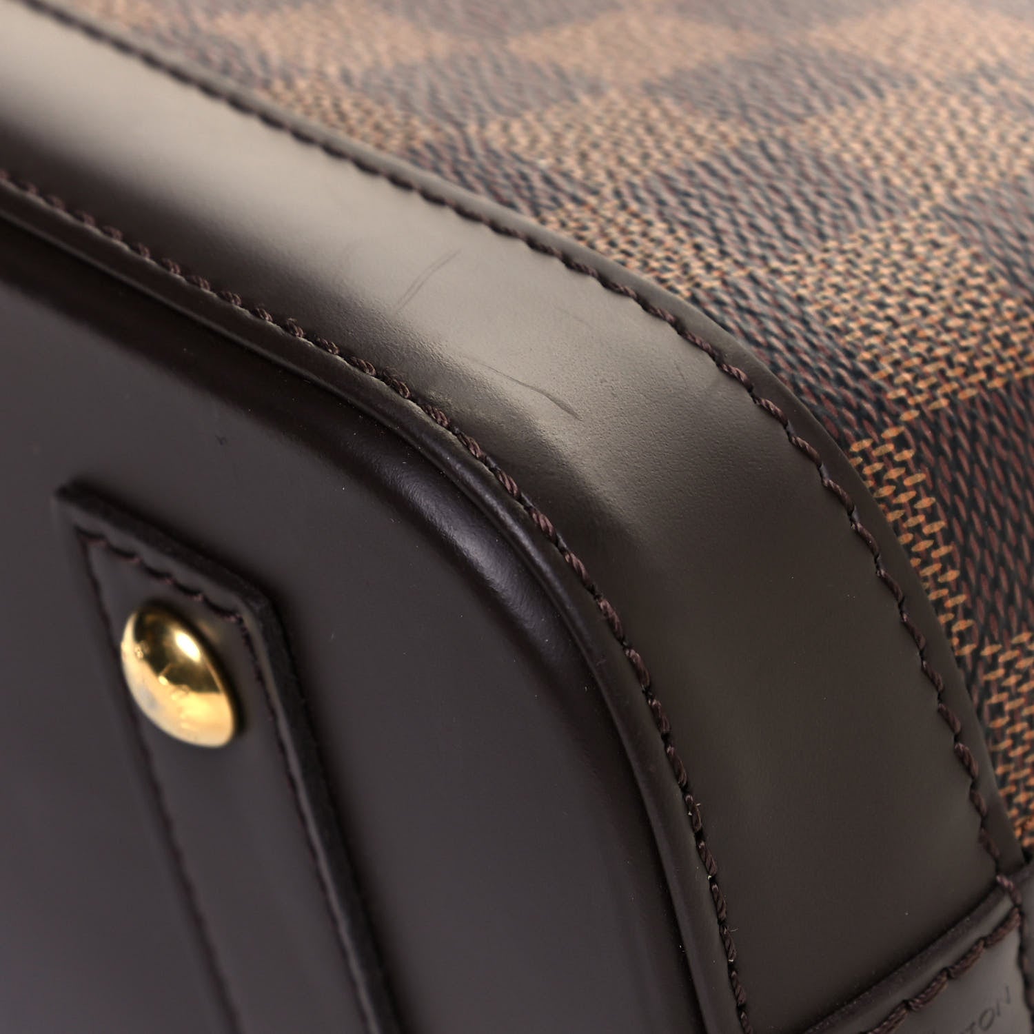 Louis Vuitton Damier Ebene Alma BB 9 of 16