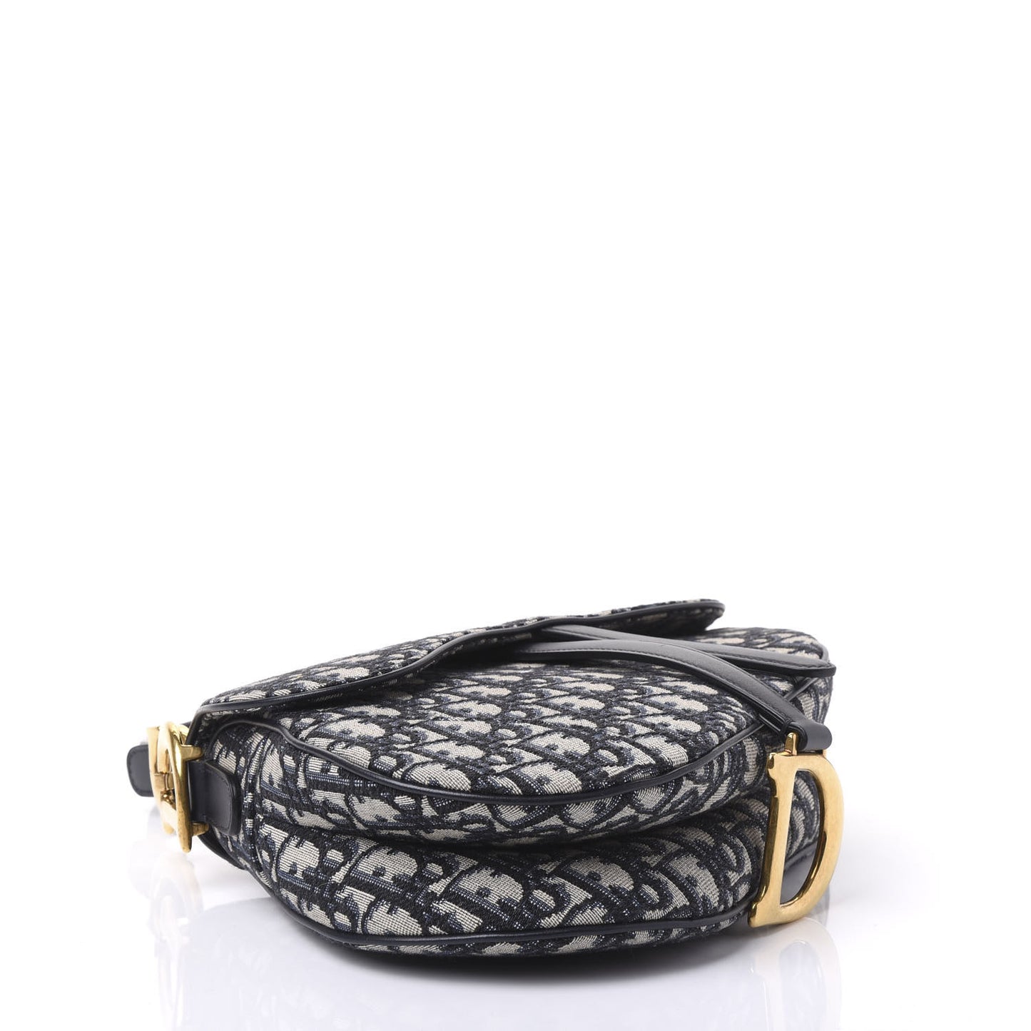 Oblique Saddle Bag Blue