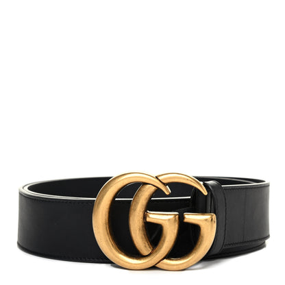 Gucci Calfskin Double G 40mm Belt 100 40 Black 1 of 4