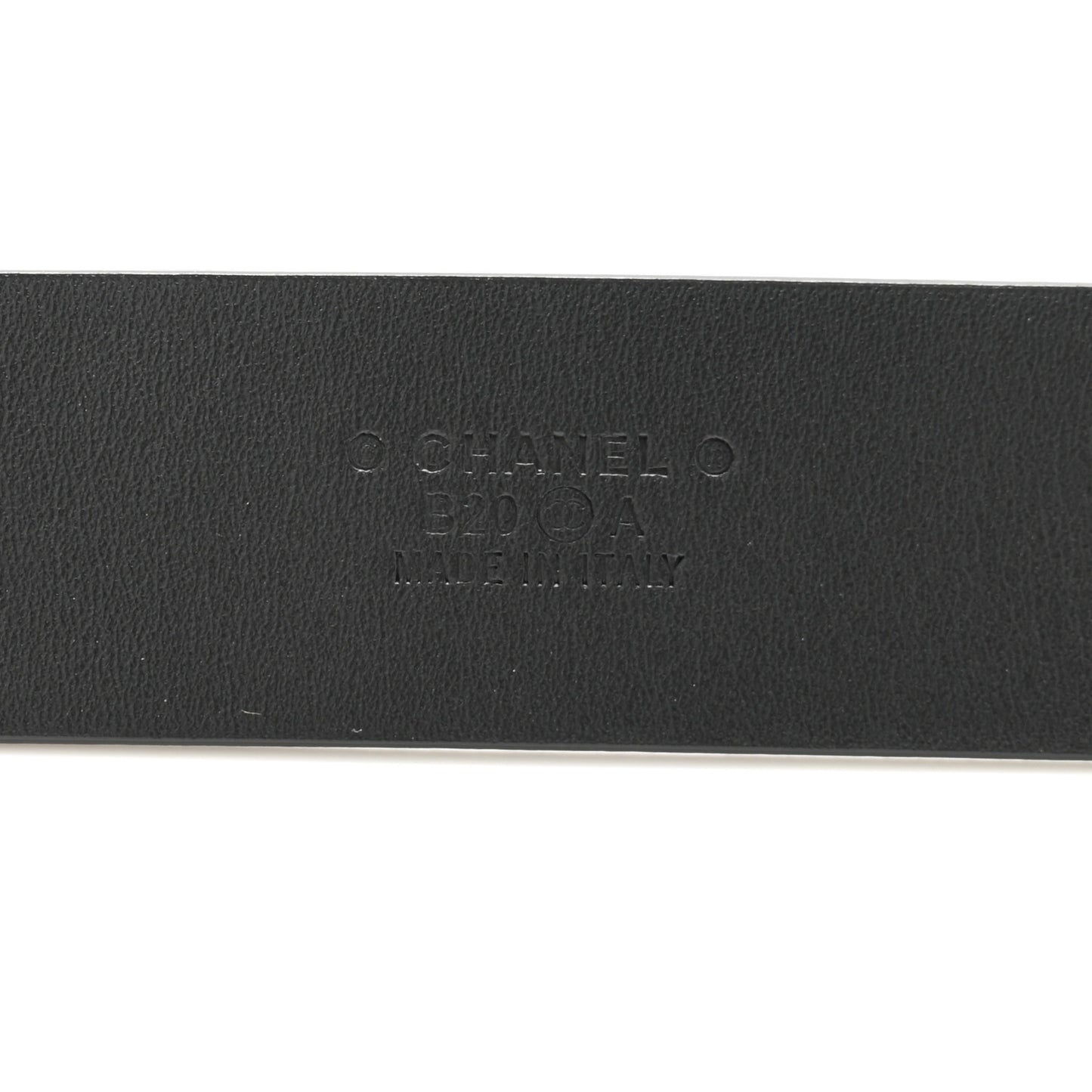 Calfskin Paris Button CC Belt 90 36 Black