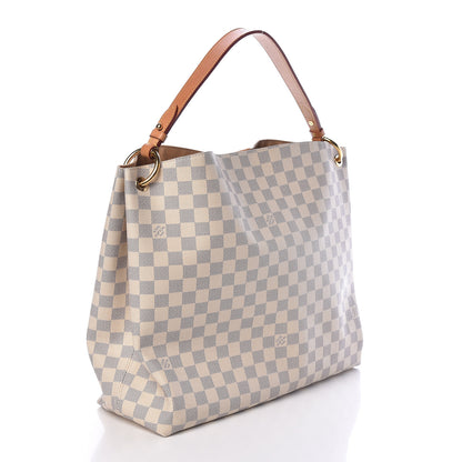 Louis Vuitton Damier Azur Graceful MM 3 of 9