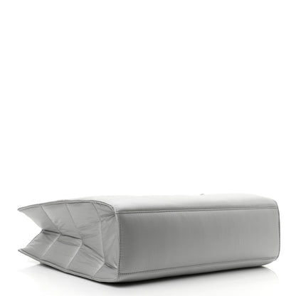 Telfar Nylon Medium Puff Shopping Bag Grey 4 of 9