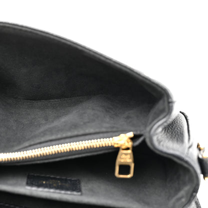 Louis Vuitton Empreinte Monogram Giant Pochette Metis East West Black Beige 4 of 10