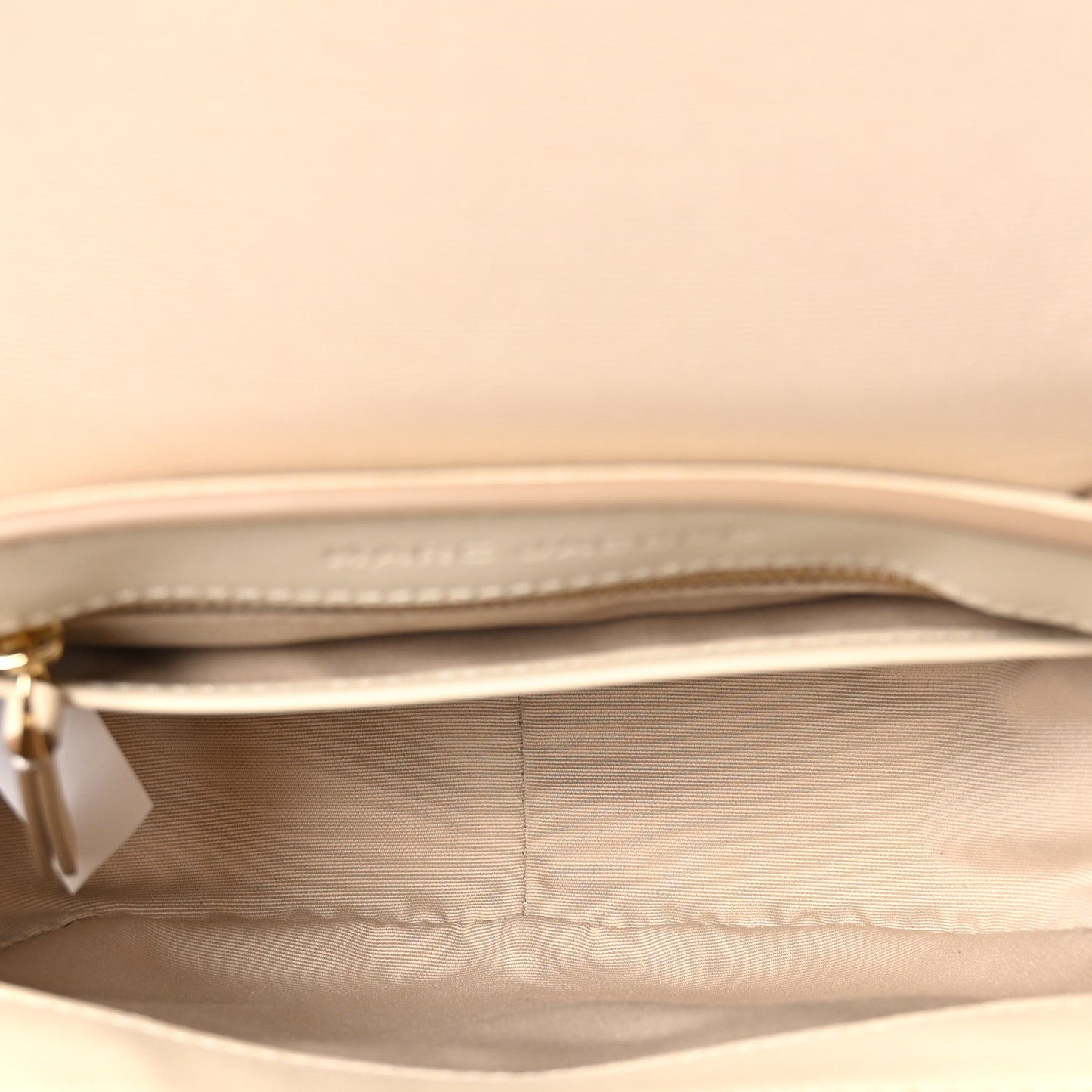 Calfskin Small The J Marc Saddle Cloud White