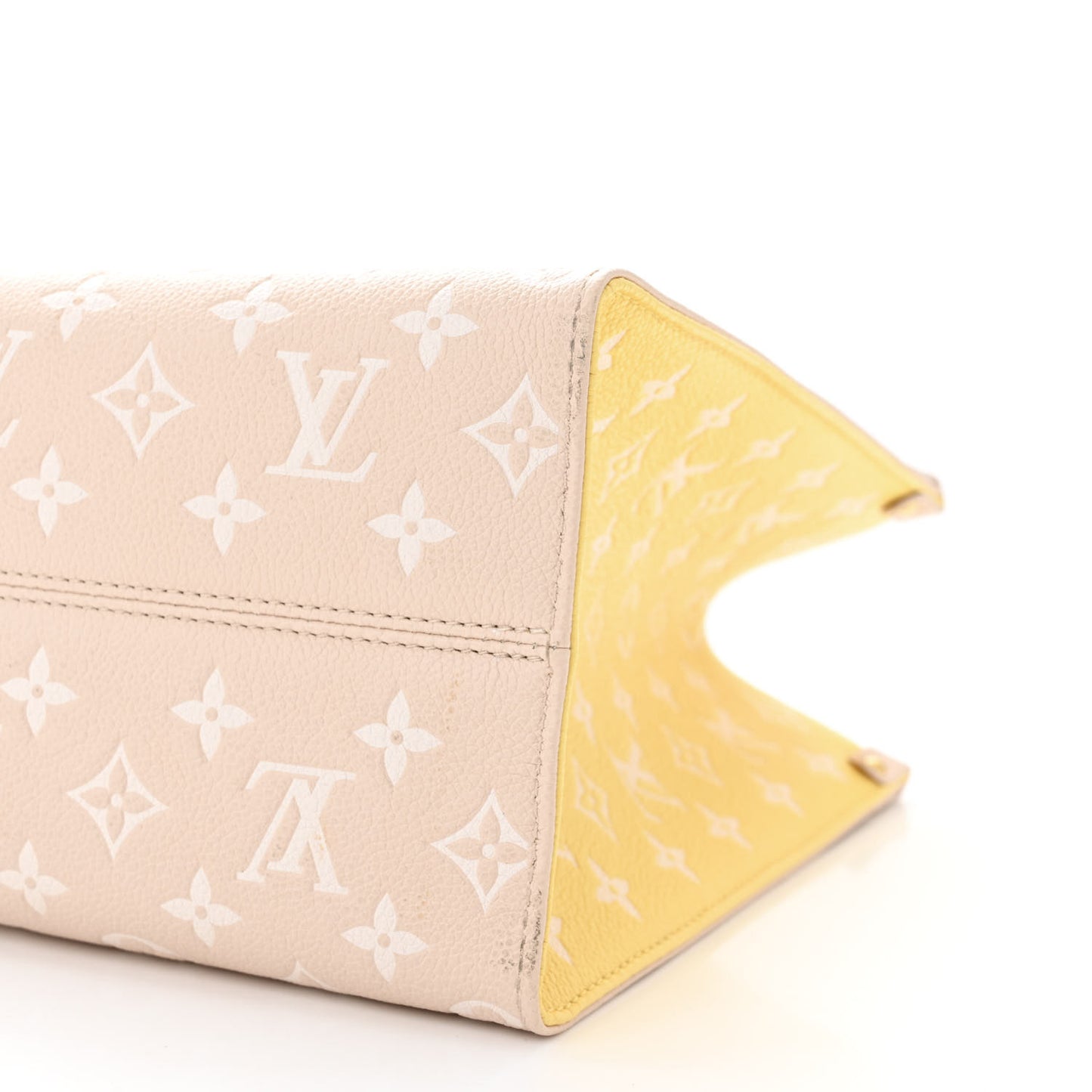 Empreinte Monogram Spring In The City Onthego MM Beige Pink Yellow