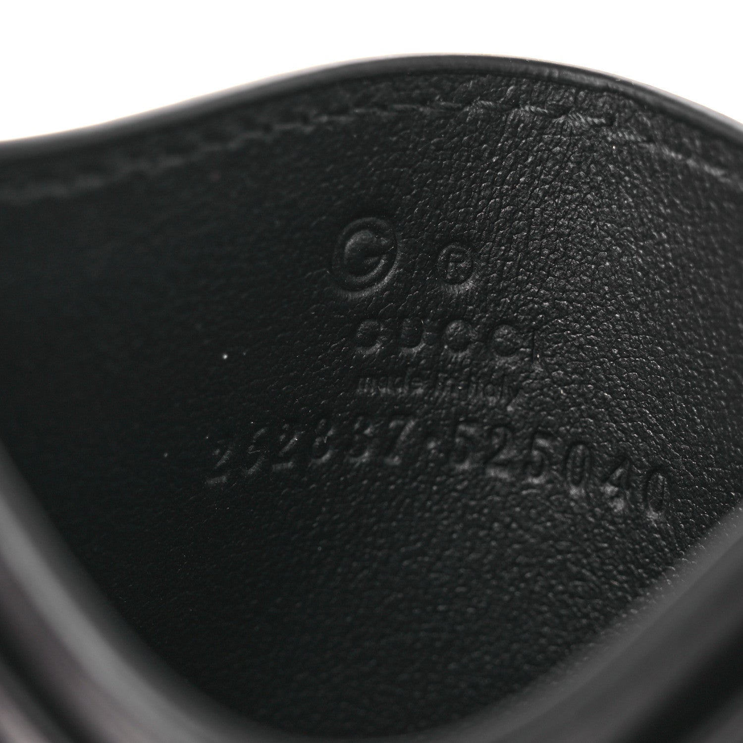 Gucci Microguccissima Card Holder Black 6 of 6