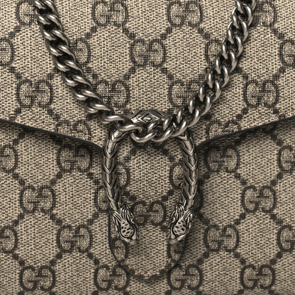 Gucci GG Supreme Monogram Mini Dionysus Chain Wallet Beige Taupe 9 of 12