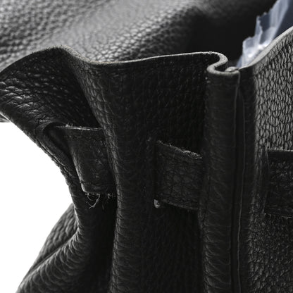 Hermes Fjord Kelly Retourne 35 Black 11 of 12
