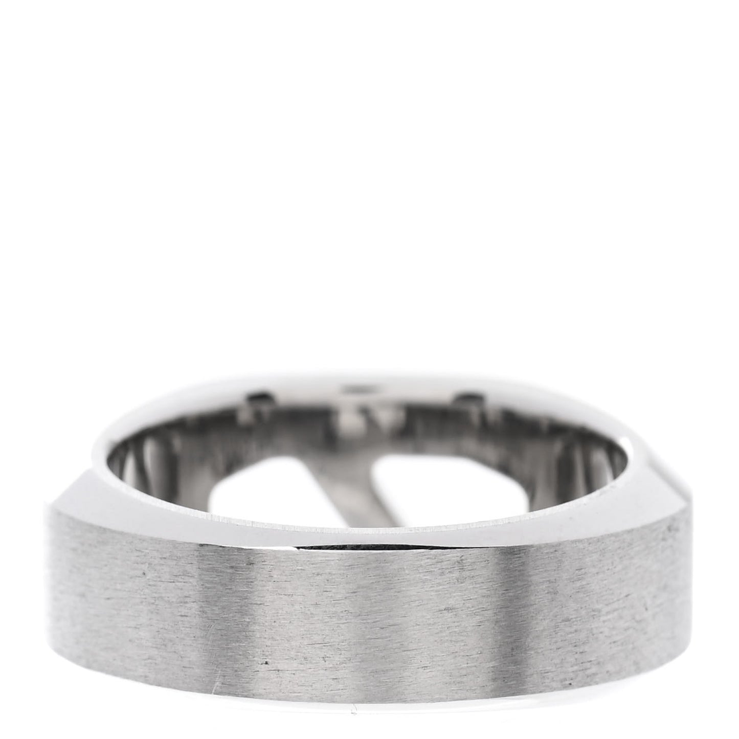 Stainless Steel Men's Delta Ring 64