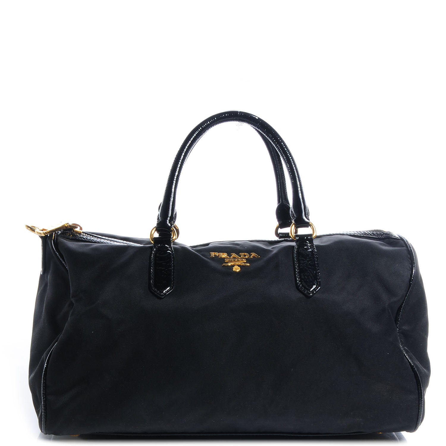 Prada Tessuto Nylon Small Tote Nero Black 1 of 11