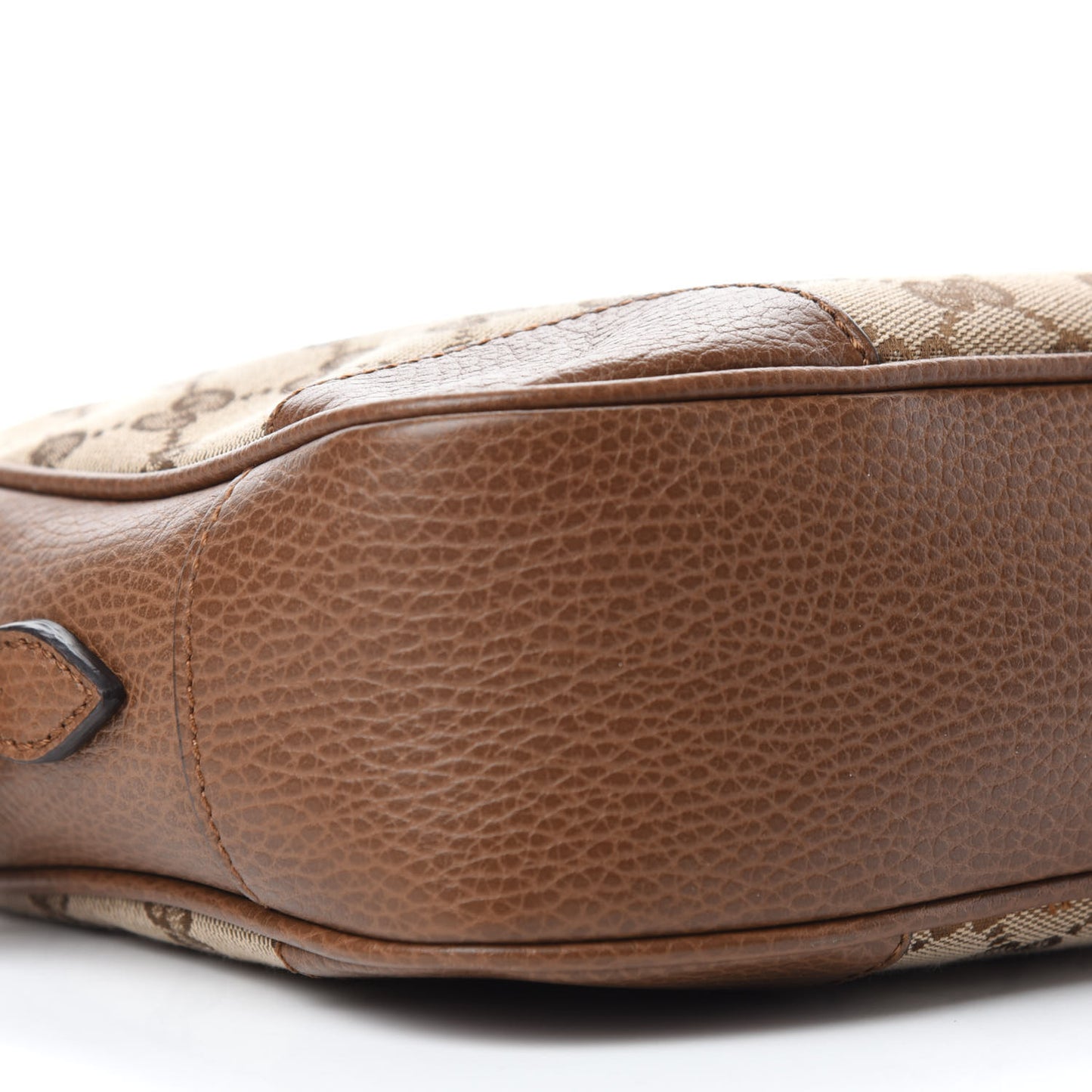 Monogram Mini Bree Messenger Bag Beige Tabacco