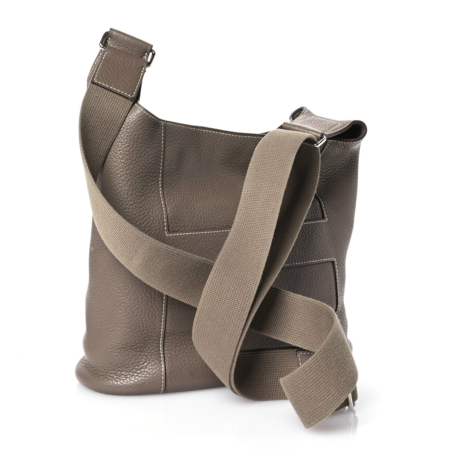 Hermes Taurillon Clemence Sac Good News PM Etoupe 3 of 12