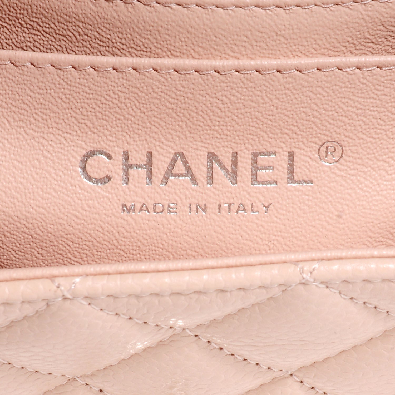 Chanel Caviar Quilted Mini Flap Light Pink 6 of 9