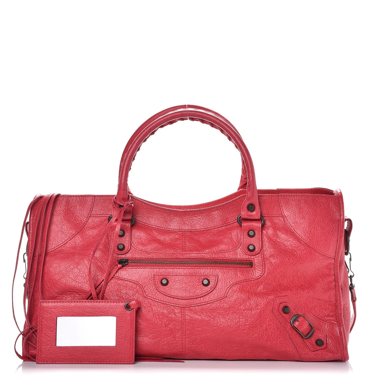 Balenciaga Agneau Classic Hardware Part Time Rose Thulian 1 of 9