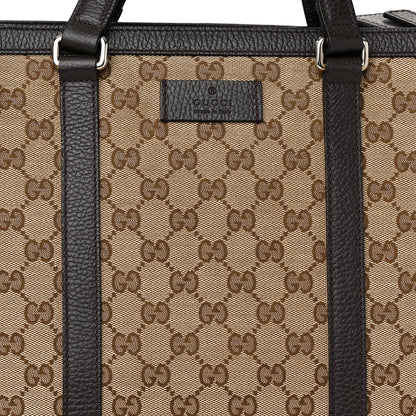 Gucci GG Monogram Large Joy Tote Bag Dark Brown 9 of 14