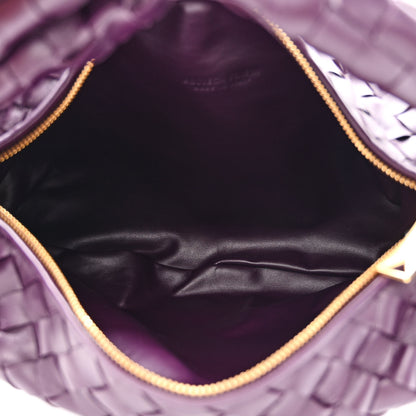 Bottega Veneta Nappa Intrecciato Teen Jodie Hobo Eggplant 5 of 10