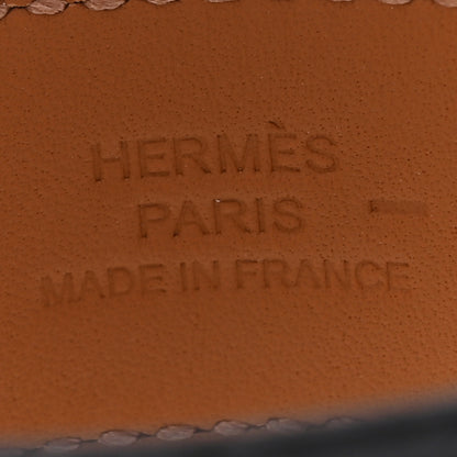 Hermes Lizard Collier de Chien CDC 24 Bracelet T3 Black 4 of 6