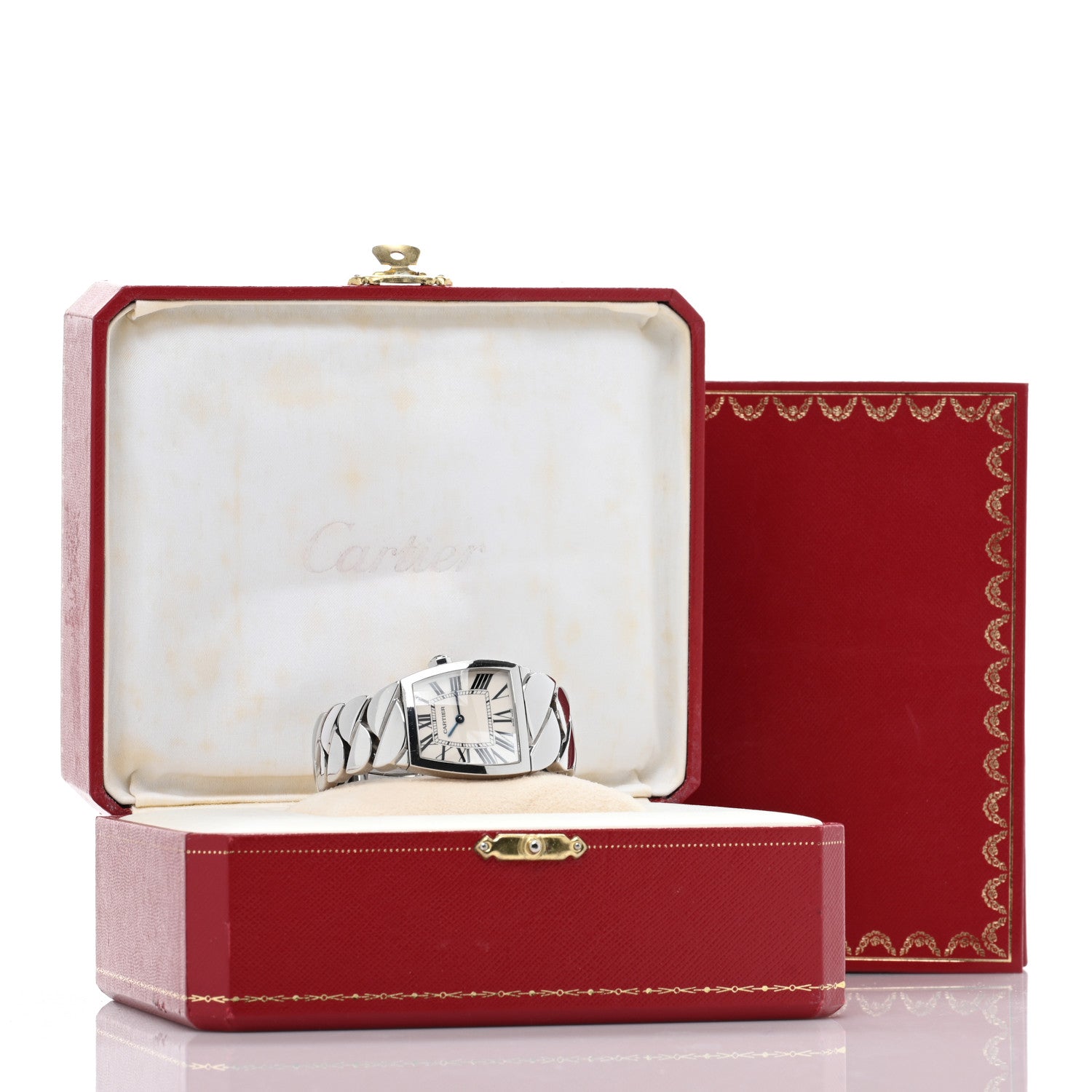 Cartier Stainless Steel 28mm La Dona Quartz Watch 5 of 5