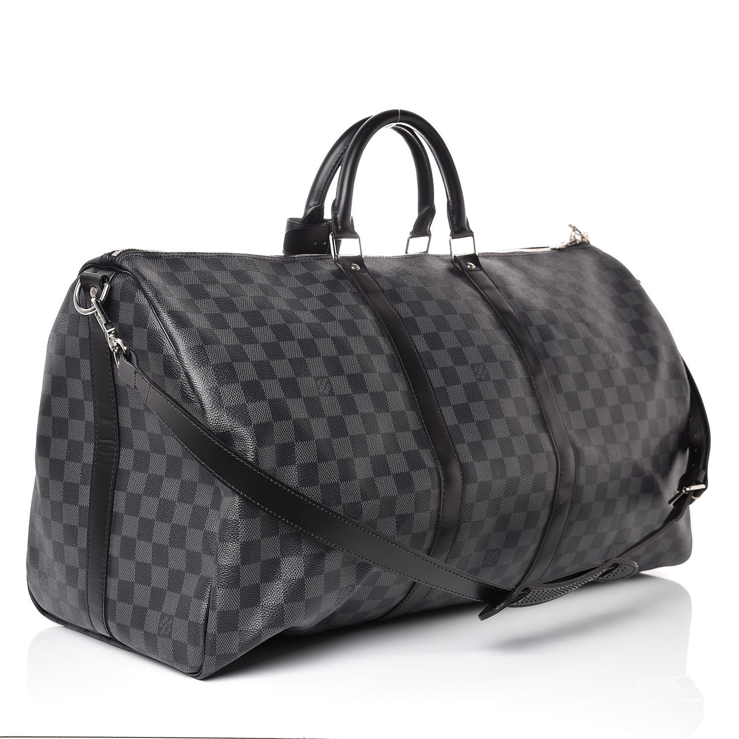 Damier Graphite Keepall Bandouliere 55