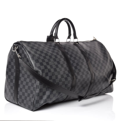 Louis Vuitton Damier Graphite Keepall Bandouliere 55 3 of 7