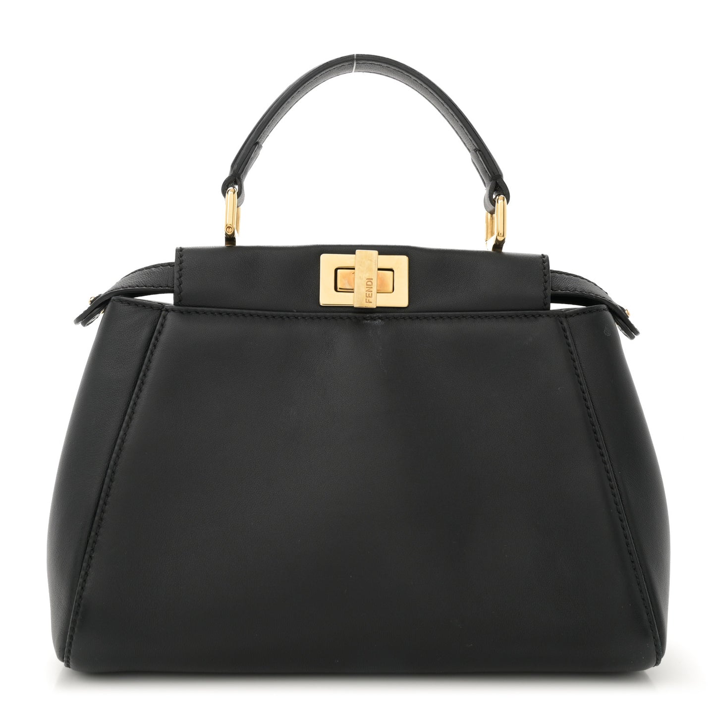 Nappa Mini Peekaboo Iconic Satchel Black