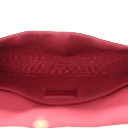 Louis Vuitton Monogram Pochette Felicie Chain Wallet Fuchsia 5 of 12