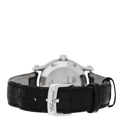 Chopard Stainless Steel Alligator 3 Diamond 30mm Happy Sport Quartz Watch 3 of 4