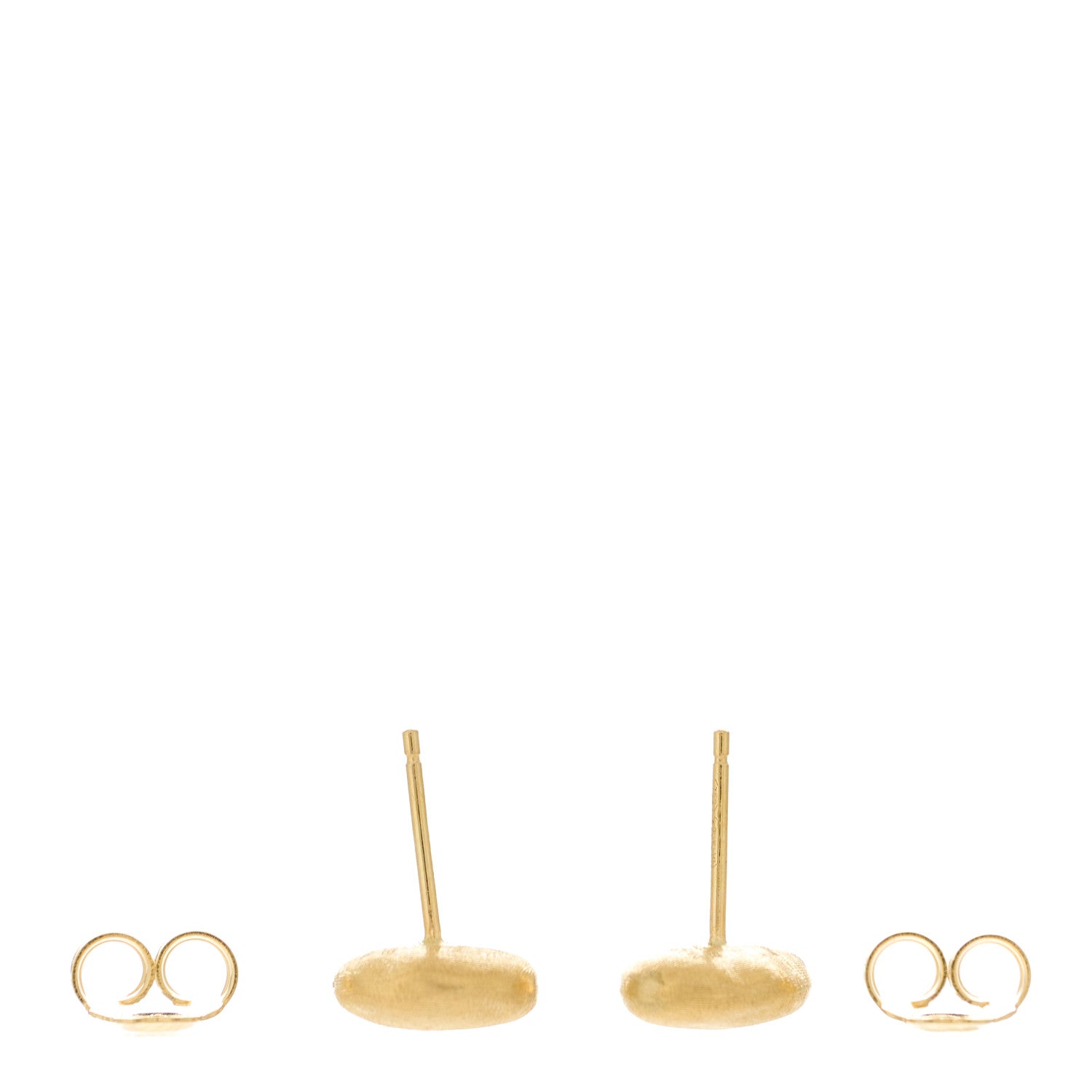 Marco Bicego 18K Yellow Gold Siviglia Stud Earrings 3 of 4