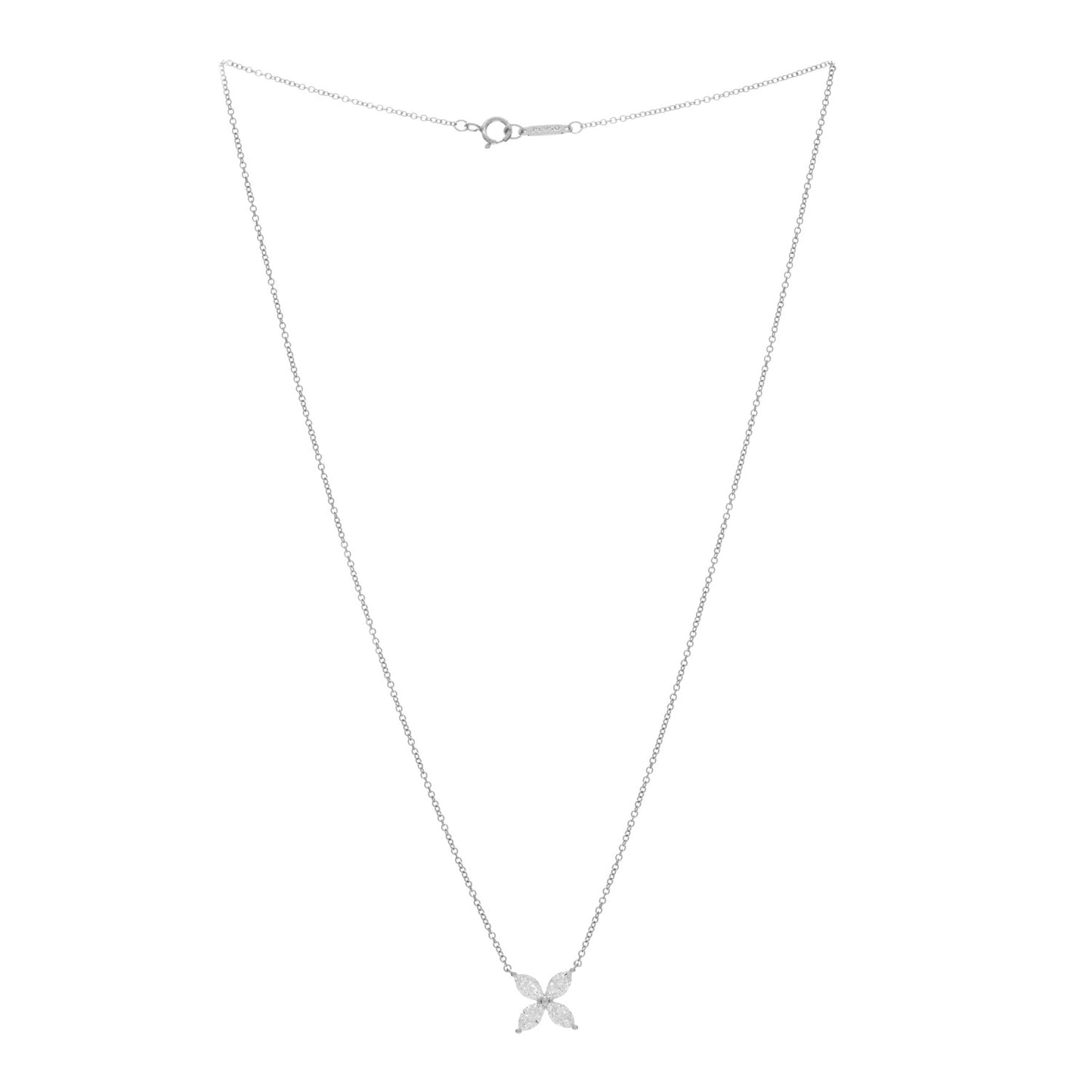 Platinum Diamond Large Victoria Necklace