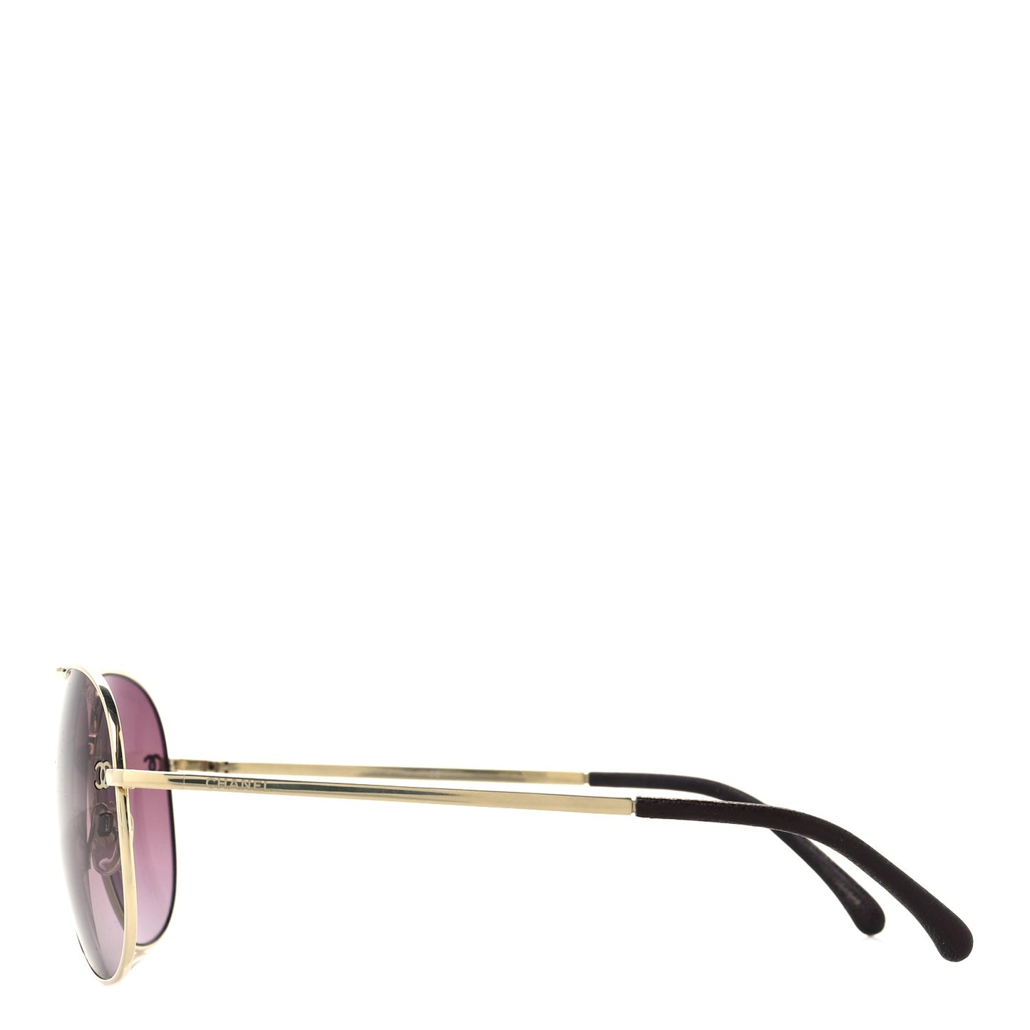 Metal Aviator CC Sunglasses 4189-T-Q Pink