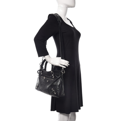 Balenciaga Agneau Giant 12 Silver Hardware Town Black 2 of 9