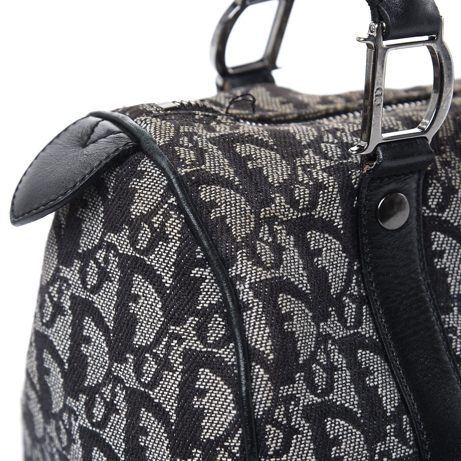 Christian Dior Monogram Boston Black 18 of 18