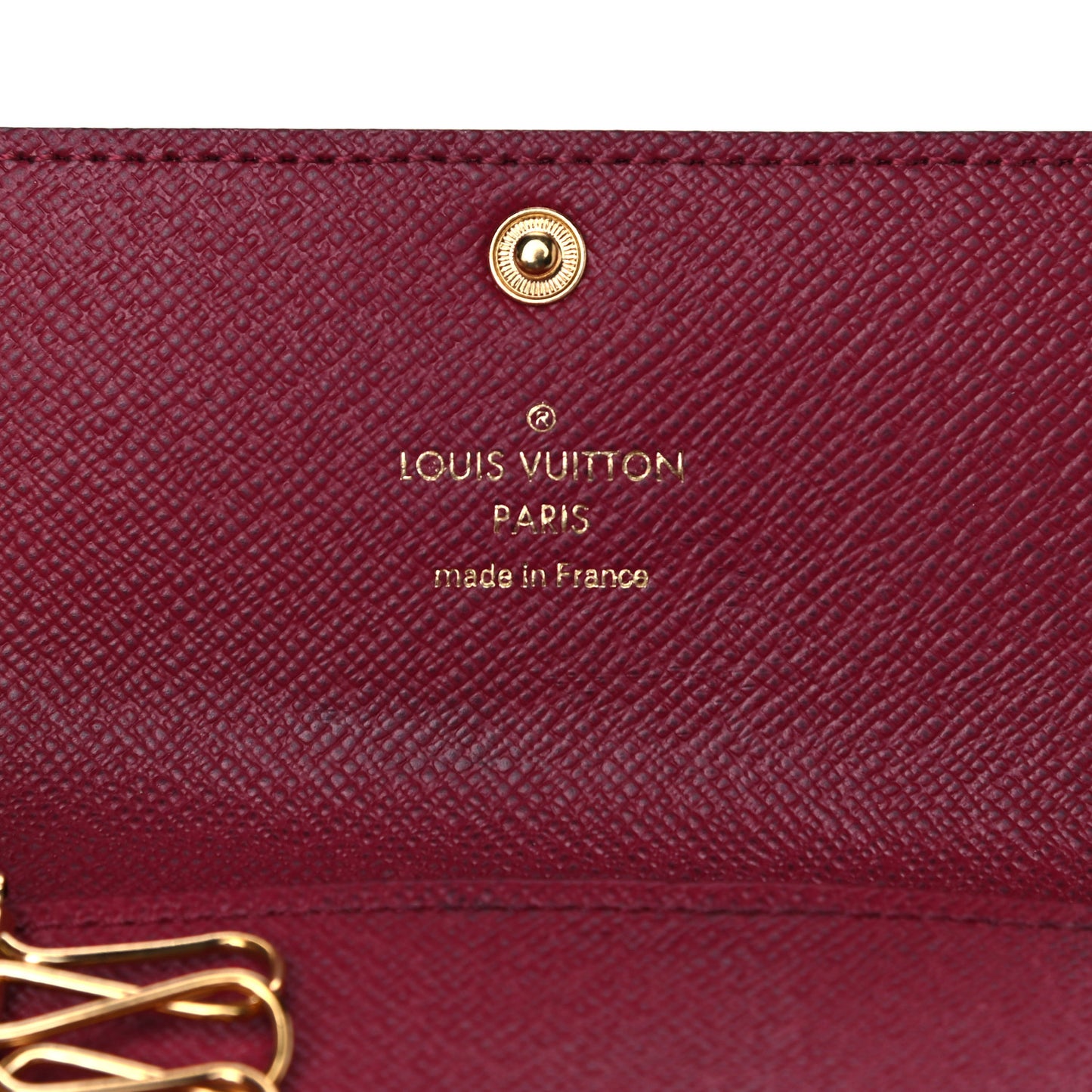Monogram 6 Key Multicles Holder Fuchsia