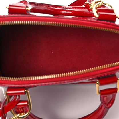 Louis Vuitton Vernis Alma BB Pomme D'Amour 4 of 5