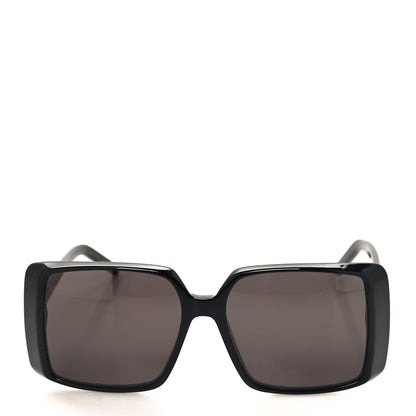 Saint Laurent Acetate Square Sunglasses SL451 Black 2 of 7