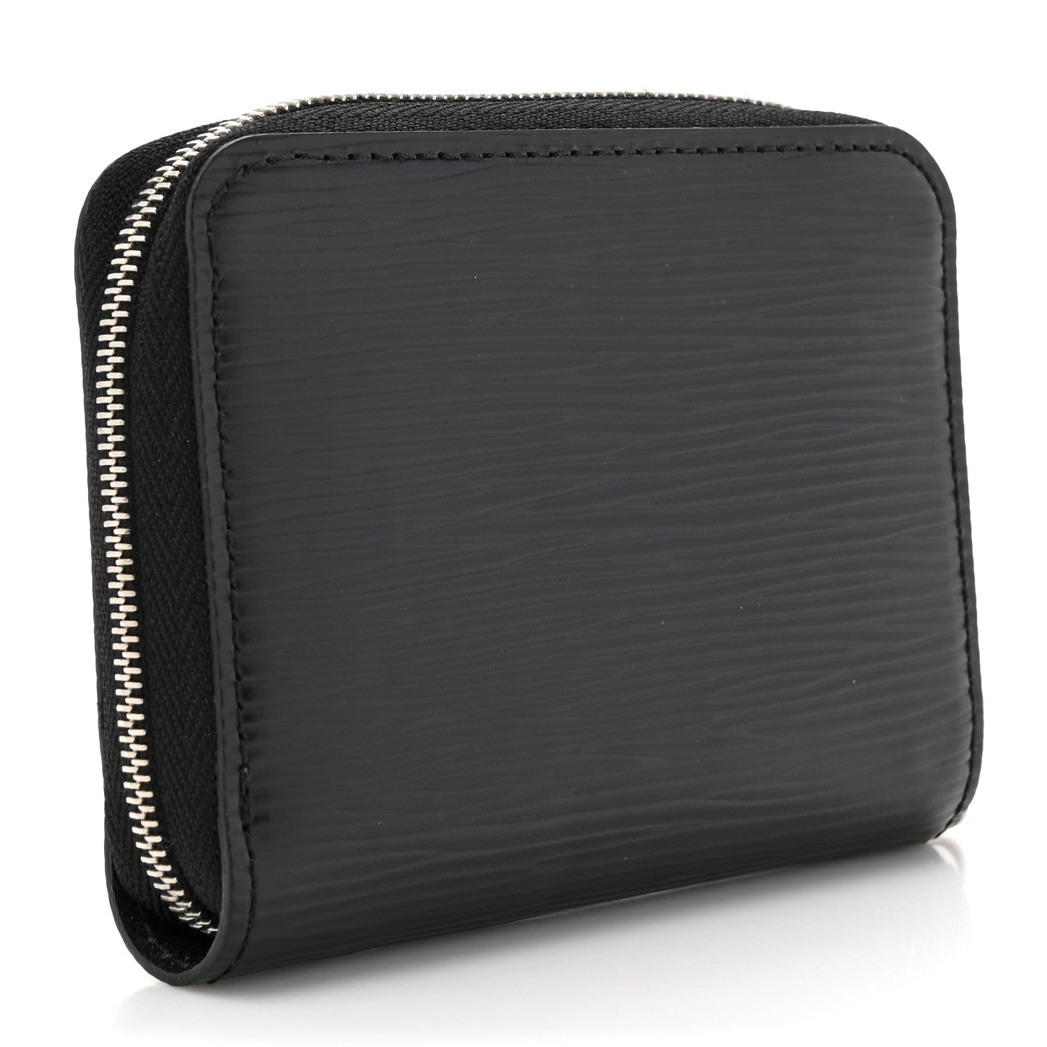 Louis Vuitton Epi Zippy Coin Purse Black 3 of 7