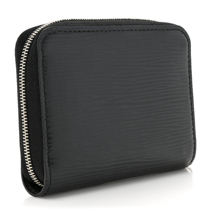 Louis Vuitton Epi Zippy Coin Purse Black 3 of 7