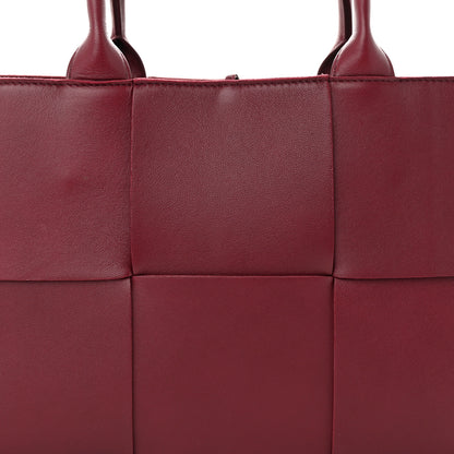 Bottega Veneta Smooth Calfskin Intrecciato Small Arco Tote Barolo 8 of 11